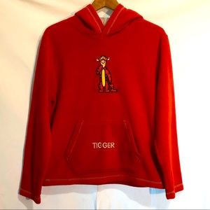 💖 Fun Tigger hoodie! Disney Size large.